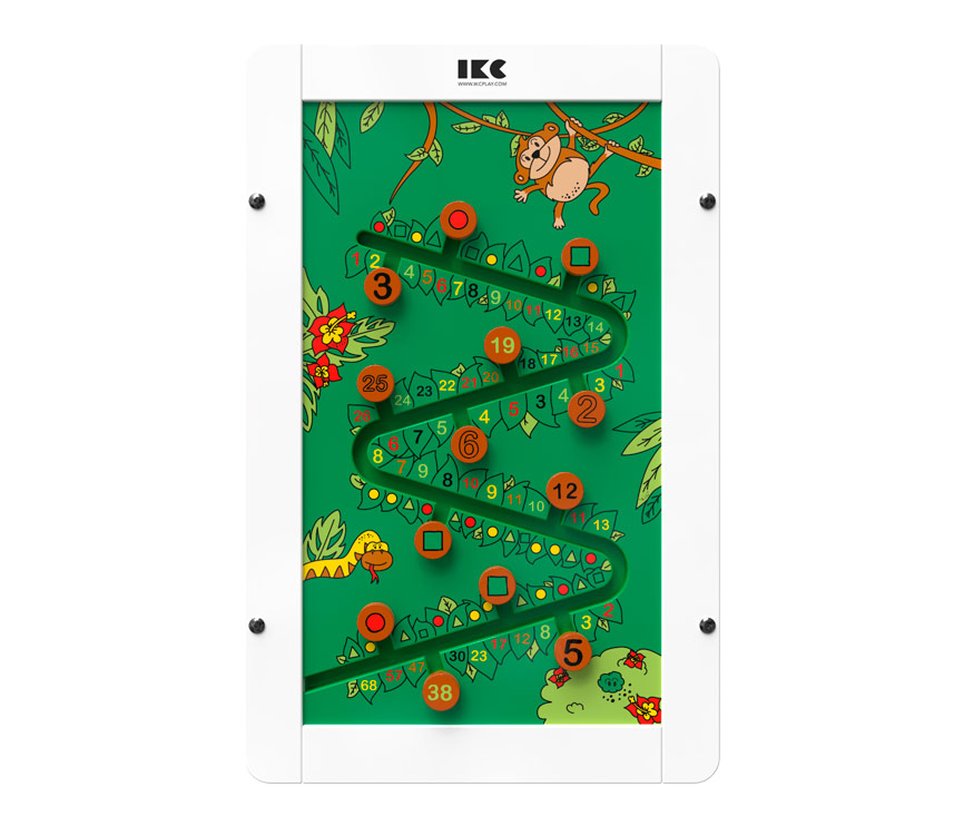Настенный игровой модуль "Суета в джунглях" IKC40