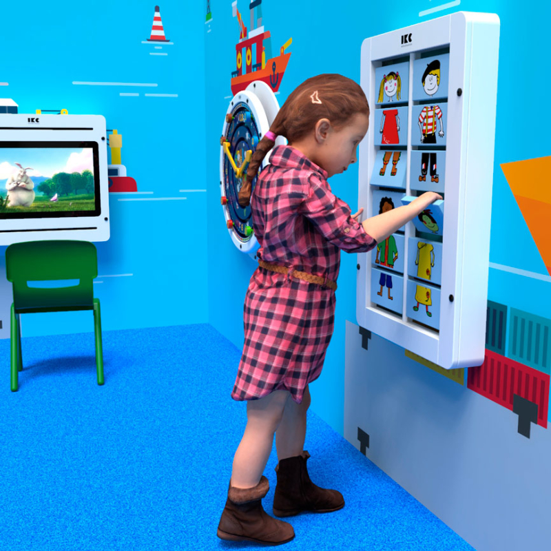 Настенный игровой модуль "Дресскод" IKC46