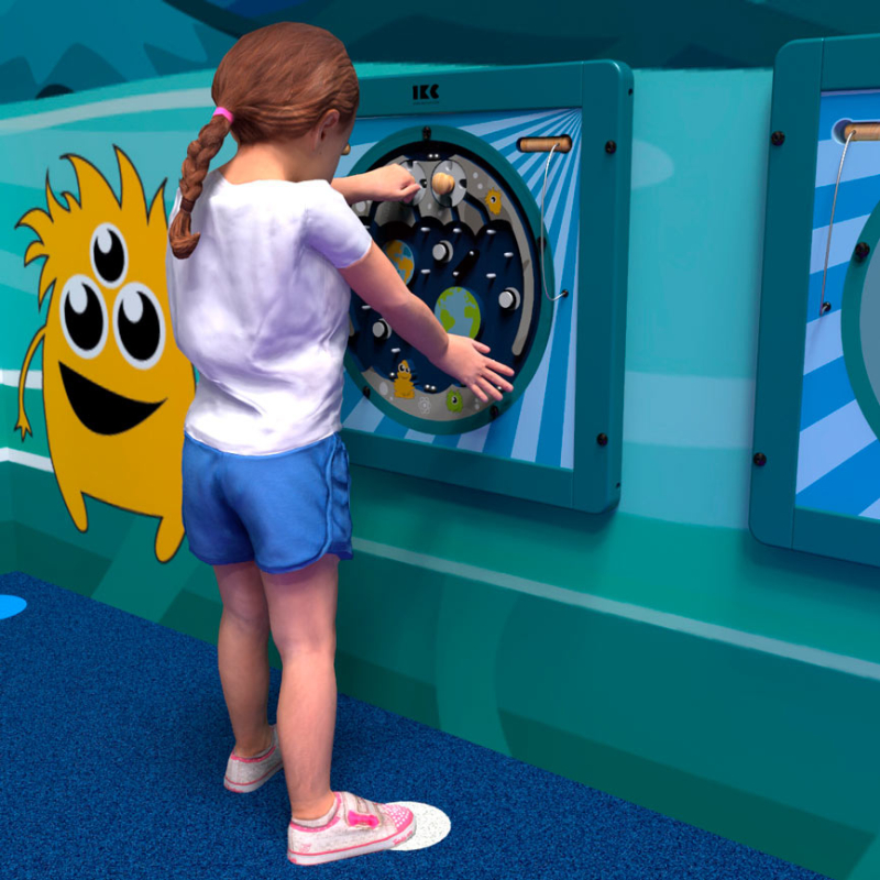 Настенный игровой модуль "Падающие звезды" IKC59