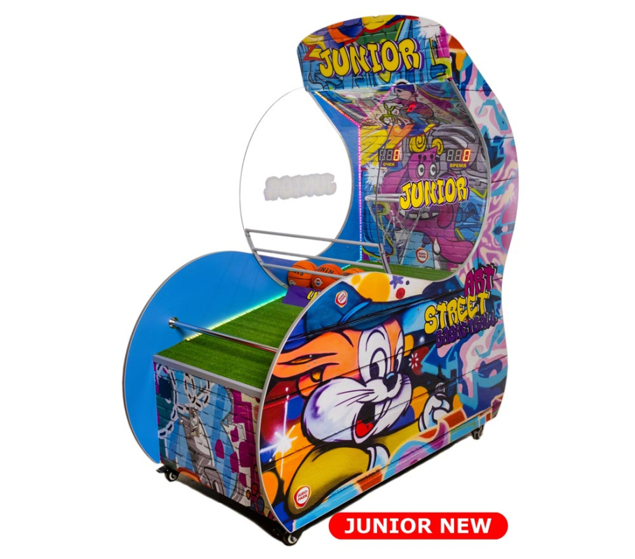 Купить Баскетбольный автомат детский (с заслонкой) "Junior NEW" IG-60