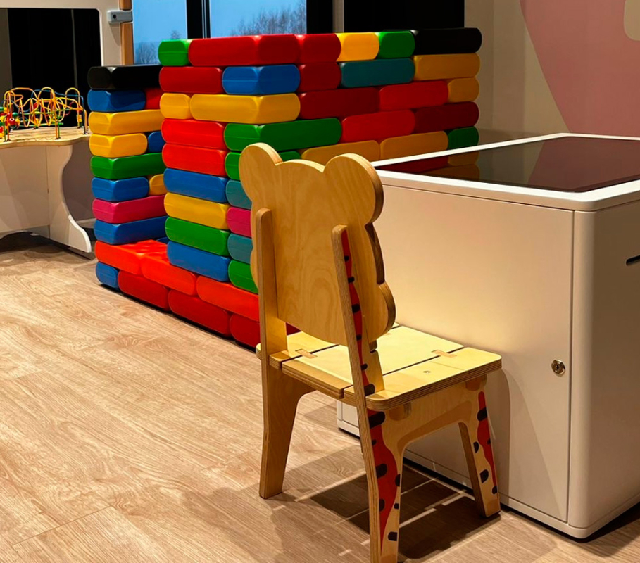 Детский стульчик Pet Chair "Тигрёнок", фанера IKC120
