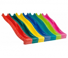 Пластиковая горка 3 м с возможностью создания водяной горки ИД29