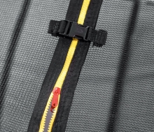 Батут с сеткой KENGOO II 5FT D=150 см оранжево-черный DR-351                                   