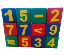 Набор дидактических модулей Числа 12 элем. 24*24 см ЛА157