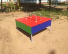 Песочница закрывающаяся с крышкой 150*150 см АФ-76