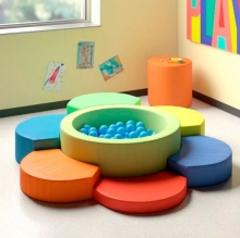 Детский сухой бассейн "Семицветик" ЛА03