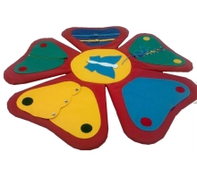 Мягкий модуль дидактический «Цветок» 80*1 ЛА358