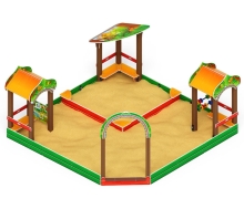 Песочный дворик Полянка СК-91