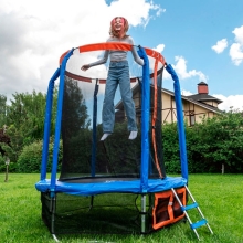 Батут с сеткой JUMP BASKET 12FT D=366 см  DR-297