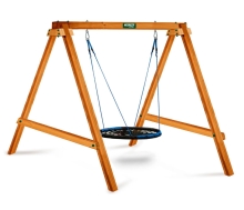 Качели-гнездо на деревянном основании SL-01