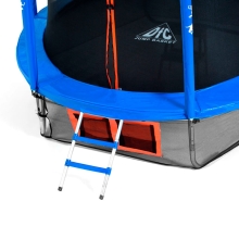 Батут с сеткой JUMP BASKET 16FT D=488 см синий/красный  DR-299