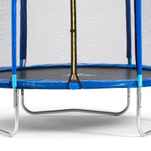 Батут с защитной сетью Trampoline Fitness 10FT D=305 см синий DR-320