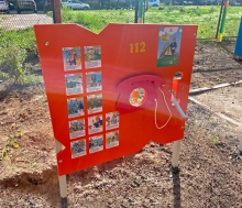 Информационно-игровой стенд «Электробезопасность» АФ-160