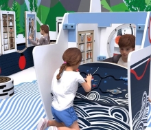 Игровая комната с интерактивным оборудованием Arctic L 12 м² IKC10