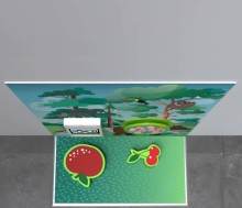 Детская комната с интерактивным оборудованием Classic S 2 м² IKC14