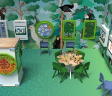 Детская комната с интерактивном оборудованием Classic L 12 м² IKC16