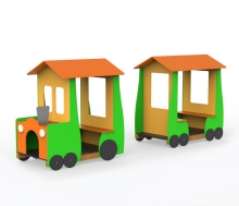 Игровой модуль «Паровозик с вагоном» АФ-415