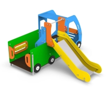 Игровой модуль Машинка с горкой АФ-423