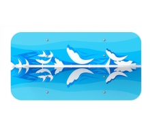 Детская скамейка "Кит" СК-103