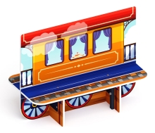 Детская скамейка "Вагончик" СК-95