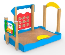 Песочница интерактивная 234*165 см АФ-74