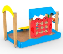 Песочница интерактивная 234*165 см АФ-74