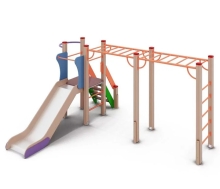 Детский спортивно-игровой комплекс для улицы ДВ75 