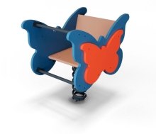 Качели-балансир на пружине "Бабочка"  ДВ44