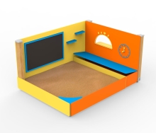 Песочница интерактивная 208*153 см АФ-75