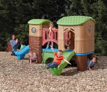 Детский пластиковый игровой комплекс "Корабль" STP2 (новый дизайн)