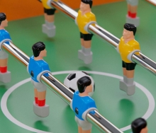 Игровой стол для настольного футбола DFC COMMANDER Deluxe ДР145