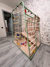 Детский спортивный комплекс "Вертикаль" Весёлый Малыш NEXT с горкой VT-547