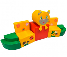 Набор мягких модулей для игровой комнаты "Котофей" ЛА665