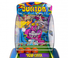 Детский игровой автомат баскетбольный "Junior", без заслонки IG10