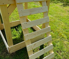 Детская площадка "Старт" с качелями-гнездом d = 60 см ВВ-53