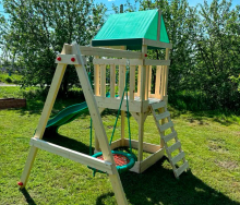 Детская площадка "Старт" с качелями-гнездом d = 60 см ВВ-53
