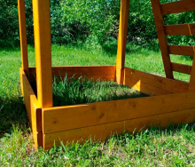 Детская площадка "Старт" с качелями-гнездом d = 60 см ВВ-53