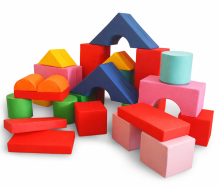 Мягкий напольный модуль-конструктор, 40 эл. НЛ117