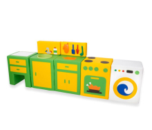 Комплект мягких игровых модулей "Кухня", 5 предметов НЛ113