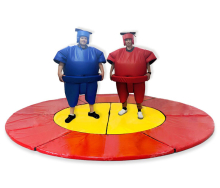 Комплект аттракцион "Сумо", 2 костюма, 2 шлема, татами НЛ134