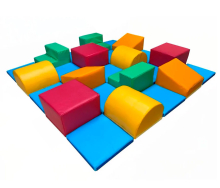 Набор мягких модулей «Разноуровневый коврик» 25 элементов ЛА702