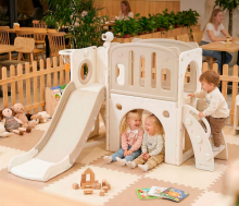 Игровой комплекс с горкой UNIX Kids "Звезда" UN-01