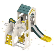 Игровой комплекс UNIX Kids "Игровой домик" с горкой и качелями