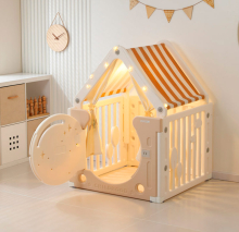Домик игровой  "Медведь на луне", цвет бежевый UN-06