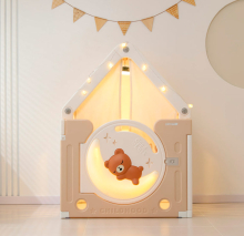 Домик игровой  "Медведь на луне", цвет бежевый UN-06