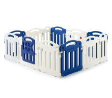 Манеж детский UNIX Kids "Классик", размер 160x180 см, цвет синий UN-19