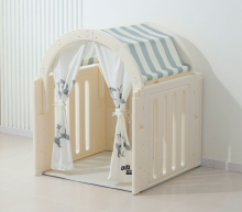 Комплекс домик игровой UNIX Kids "Океан" и сухой бассейн "Океан" (100 см) с шариками UN-33