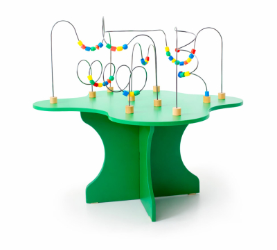 Развивающий стол с бусинами НЛ102