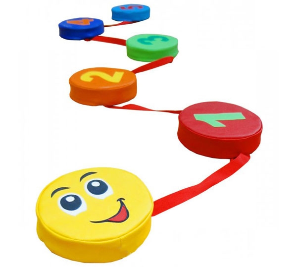 Координационная Дорожка Змейка-Шагайка с цифрами 6 модулей ДУ50