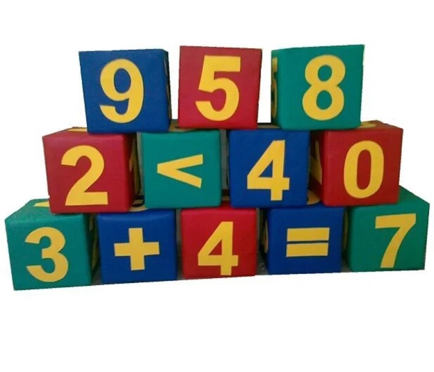 Набор дидактических модулей Числа 12 элем. 24*24 см ЛА157